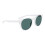 Nike (One Size, Clear/Green) Nike Horizon Ascent Round Sunglasses 1