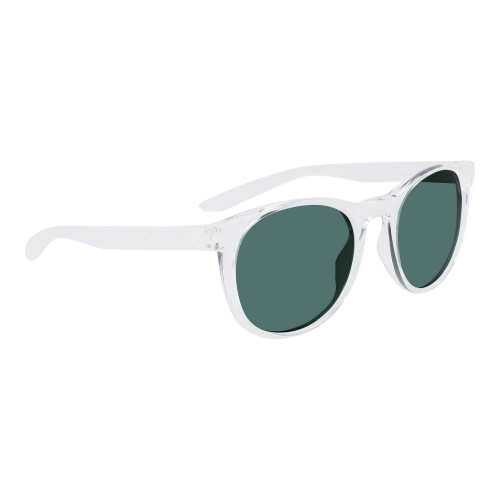 Nike (One Size, Clear/Green) Nike Horizon Ascent Round Sunglasses