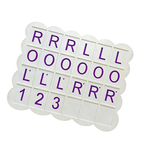 Handheld Mahjong Training Aid With Optimized Holder-D
