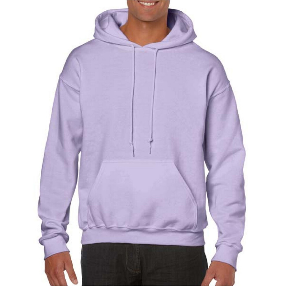 Gildan (L, Orchid) Unisex Adult Heavy Blend Hoodie Multicoloured