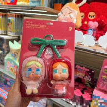 Crybaby Series Cherry Plush Keychain With Magnetic Hook For Gifts And Collectors