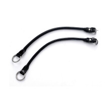 (One Size, Brown) Hy Leather Gag Cheeks (One Pair)