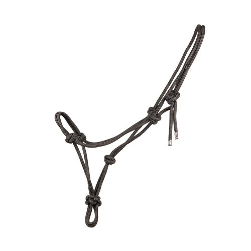 (Cob/Full, Black) Hy Rope Halter