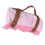 Couverture d'extérieur texturée 180 x 130 cm offrant-rose blanc 1