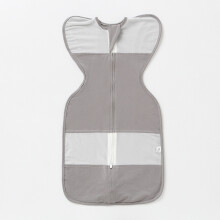 (Charcoal Mesh,M)Saco de dormir de color liso con malla transpirable para dormir diario de verano infantil