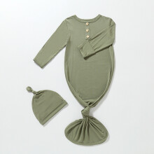 (Light Green,S)Saco de dormir para bebé con cremallera segura y tela ligera para verano otoño y