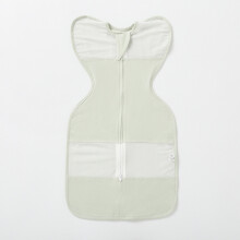 (Green Mesh,M)Saco de dormir de color liso con malla transpirable para dormir diario de verano infantil