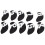 10 Pack Neoprene Golf Iron Headcovers Set 1
