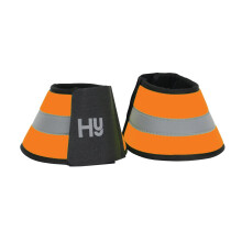 (Pony, Orange) HyVIZ Reflector Horse Overreach Boots