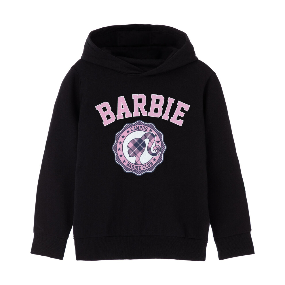Barbie (7-8 Years, Black) Girls Collegiate Hoodie