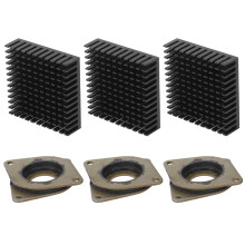 Aluminium Radiator 3pc 40x40x11mm