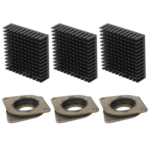 Aluminium Radiator 3pc 40x40x11mm