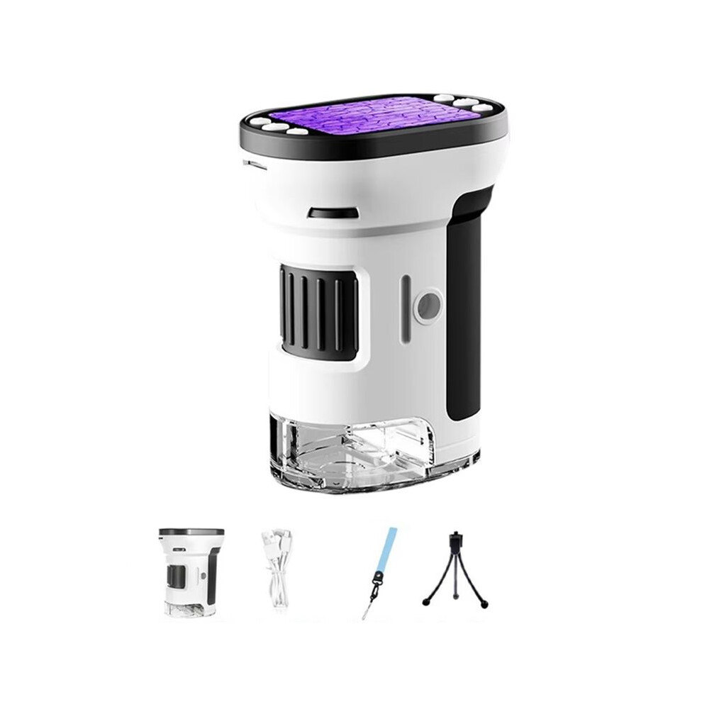 1000X Handheld Microscope For Kids 4K 2.0In Screen Rechargeable Pocket Digital Microscopes Magnifying Lenses Microscope 6033556427919