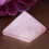Pink Crystal Pyramid Figurine Paperweight 1
