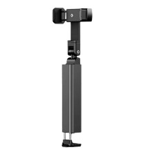 Airplane Phone Holder Travel Flexible Rotation HandFree Airplane Phone Mount Smartphone Stand Gray