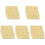 30Pcs Khaki PVC Artificial Cookie Models for Decor and Photo Props 1