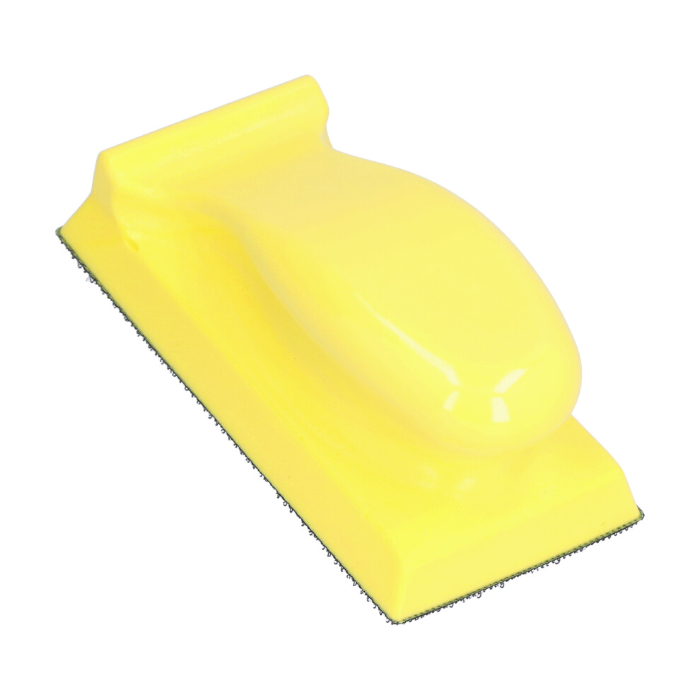 Square Sanding Block 136mm PU Foam Hook & Loop Pad