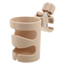 1Organisateur Bouteille Khaki En PP Pour Poussette Ajustable