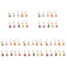 50Pièces Décor Mini Fruit En Plastique Pour Jeu Maison De