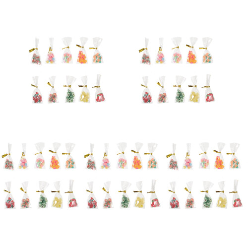 50Pièces Décor Mini Fruit En Plastique Pour Jeu Maison De