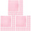 300Feuilles Papier Rose Élégant Pour Sandwichs Aliments 1