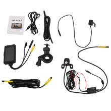 3 Inch 1080P HD Motorcycle Camera DVR Motor Dash Cam with Special Dual-Track Front Rear Recorder Motorbike Electronics KY-MT18