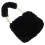 3Pièces Sac Bandoulière Noir Sac Main De Mode 1