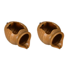 2Pièces Pot Céramique Cascade Extérieur