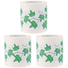 3Rouleaux Stickers Décoratifs Bordure Vertes Pour Fête