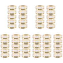 50Rouleaux En Cuivre Pour Décoration DIY