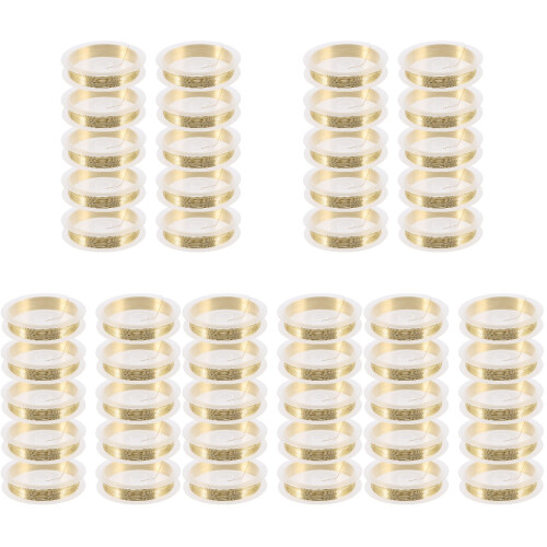 50Rouleaux En Cuivre Pour Décoration DIY