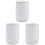 3Rouleaux Bande Stretch Blanche Polyester Pour Couture Loisirs 1