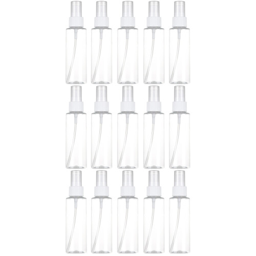 15Pièces Flacons Spray Recharges Plastique Usage Extérieur