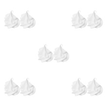 10Pièces Crème Décorative Blanche Simulée Pour Accessoires Glace Kids