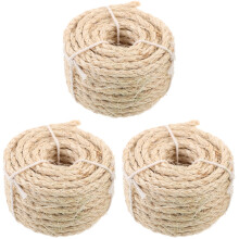3Rouleaux Beige En Sisal Pour Bricolage