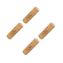 4Pièces Récipient Bambou Kaki Pour Café Épices Cuisine