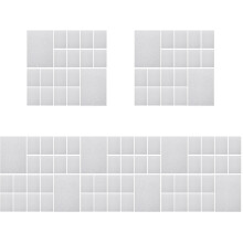 100Feuilles Papier Pailleté Argenté Multi-Usage Pour