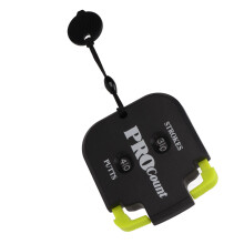 Handheld Golf Scorekeeper Black Yellow