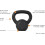 Athlyt 10kg Kettlebell, Black 4