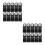 2Sets Black Cable Clips for Outdoor String Lights with Screw Fasteners 1
