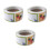 3Rolls Decorative Cute Mini Stickers Name Labels for Stationery 2