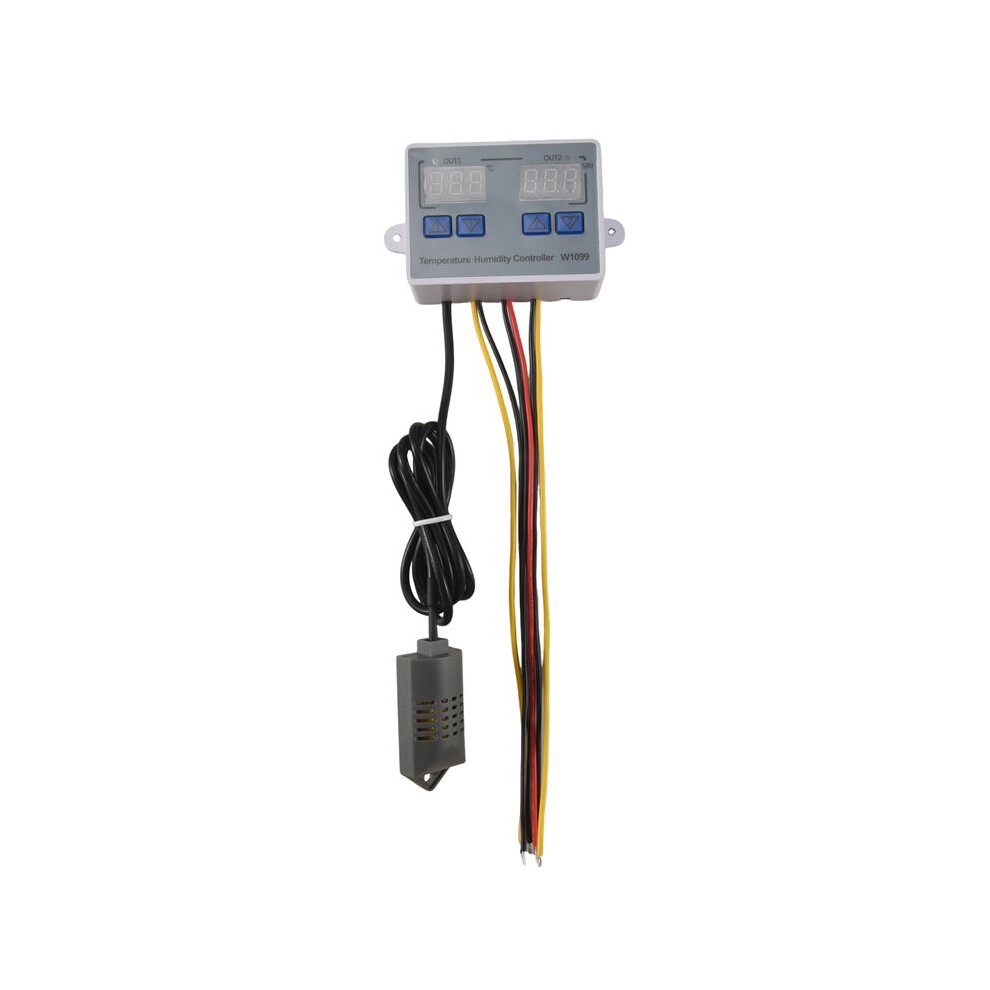 Xk-W1099 Dual Digital Thermostat Humidistat Egg Incubator Temperature Humidity Controller Regulator Thermometer Hygrometer 110V-220V 4711235157815