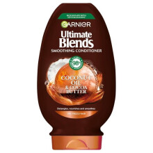 6 x Garnier Ultimate Blends Coconut Oil & Cocoa Butter Conditioner 400ml