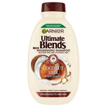 6 x Garnier Ultimate Blends Coconut Milk & Macadamia Shampoo 400ml