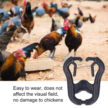 Durable Plastic Rooster Beak Clips 200