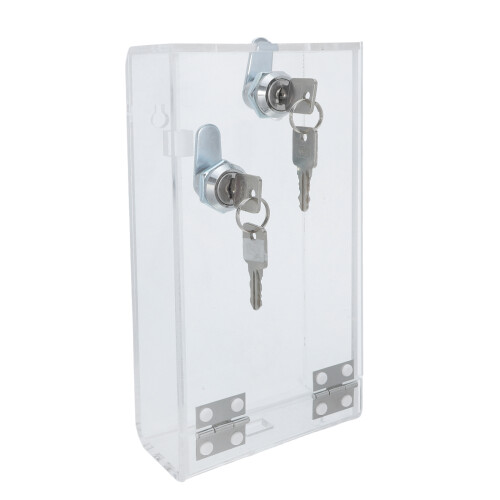 1Boîte À Téléphone Transparente Avec Serrure Pour Et