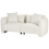 Beliani Sofa 3 Seater EKENES Fabric Off-White 4