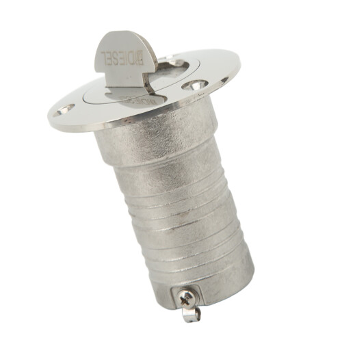 Stainless Deck Filler Keyless for Boats