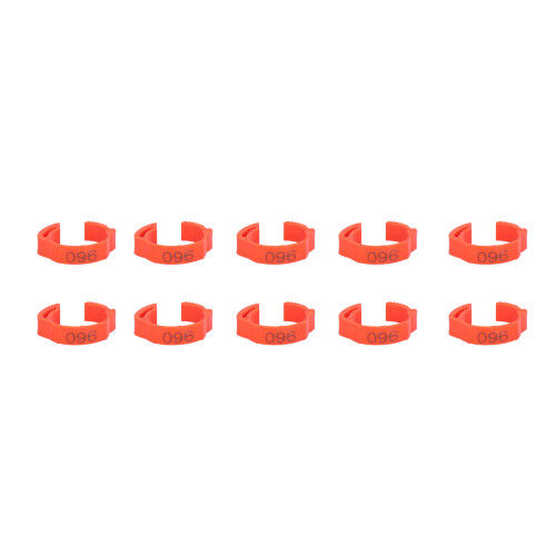 Adjustable Poultry Foot Rings 100pk