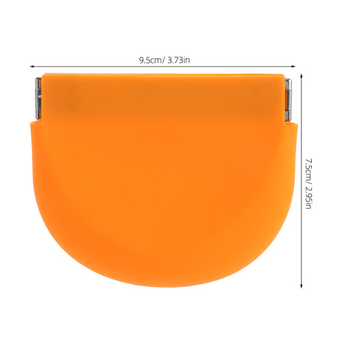 Boîte Retenue Silicone Orange, Rangement Portable Maison 1